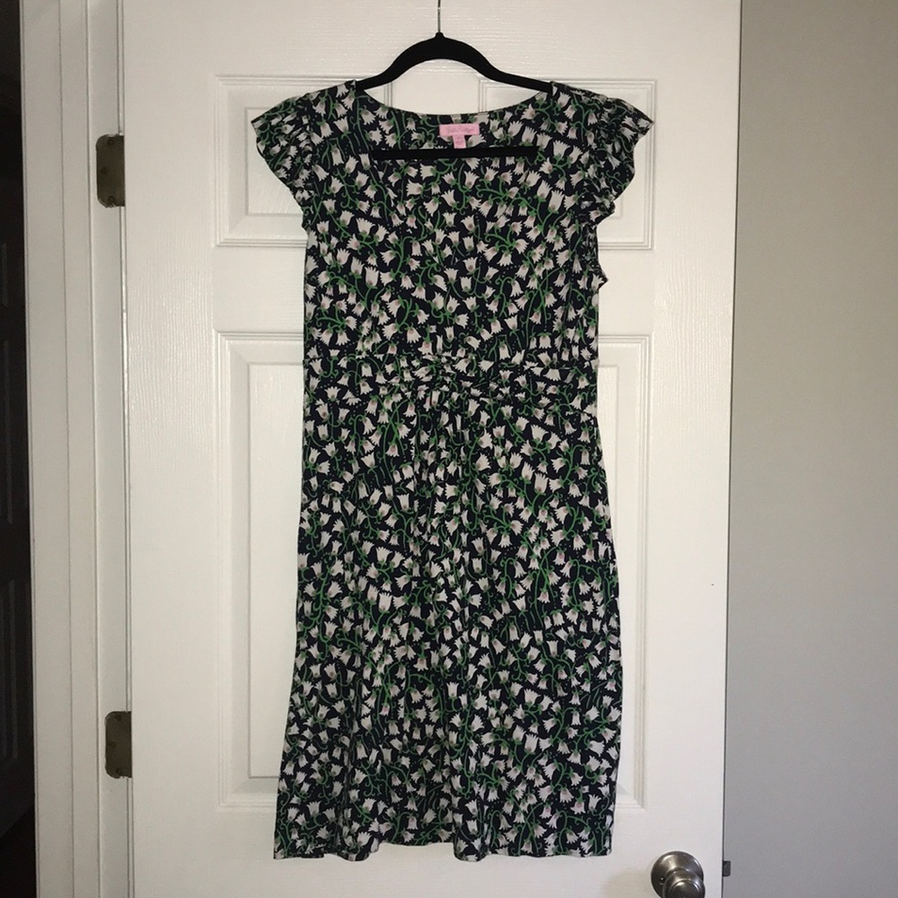 Lilly Pulitzer floral dress size M